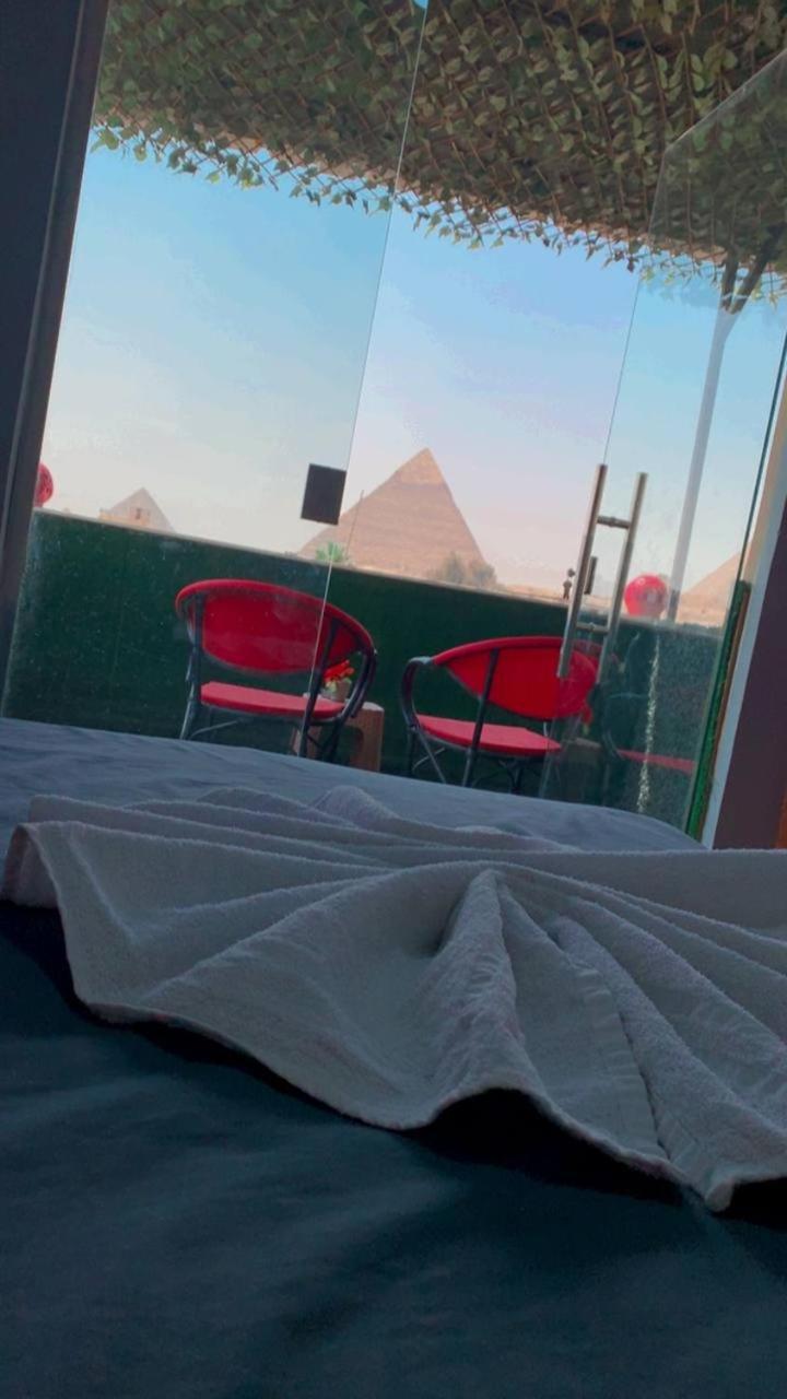 Отель Magic Golden Pyramids View Kafrat al Jabal Экстерьер фото